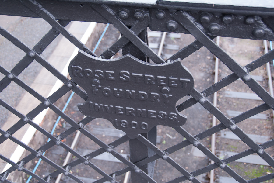 Strathspey Railway, Boat of Garten Station, Footbridge